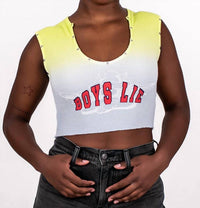 BOYS LIE Fool Me Once Rebel Tank Top in tie dye - women's tank top - view 4