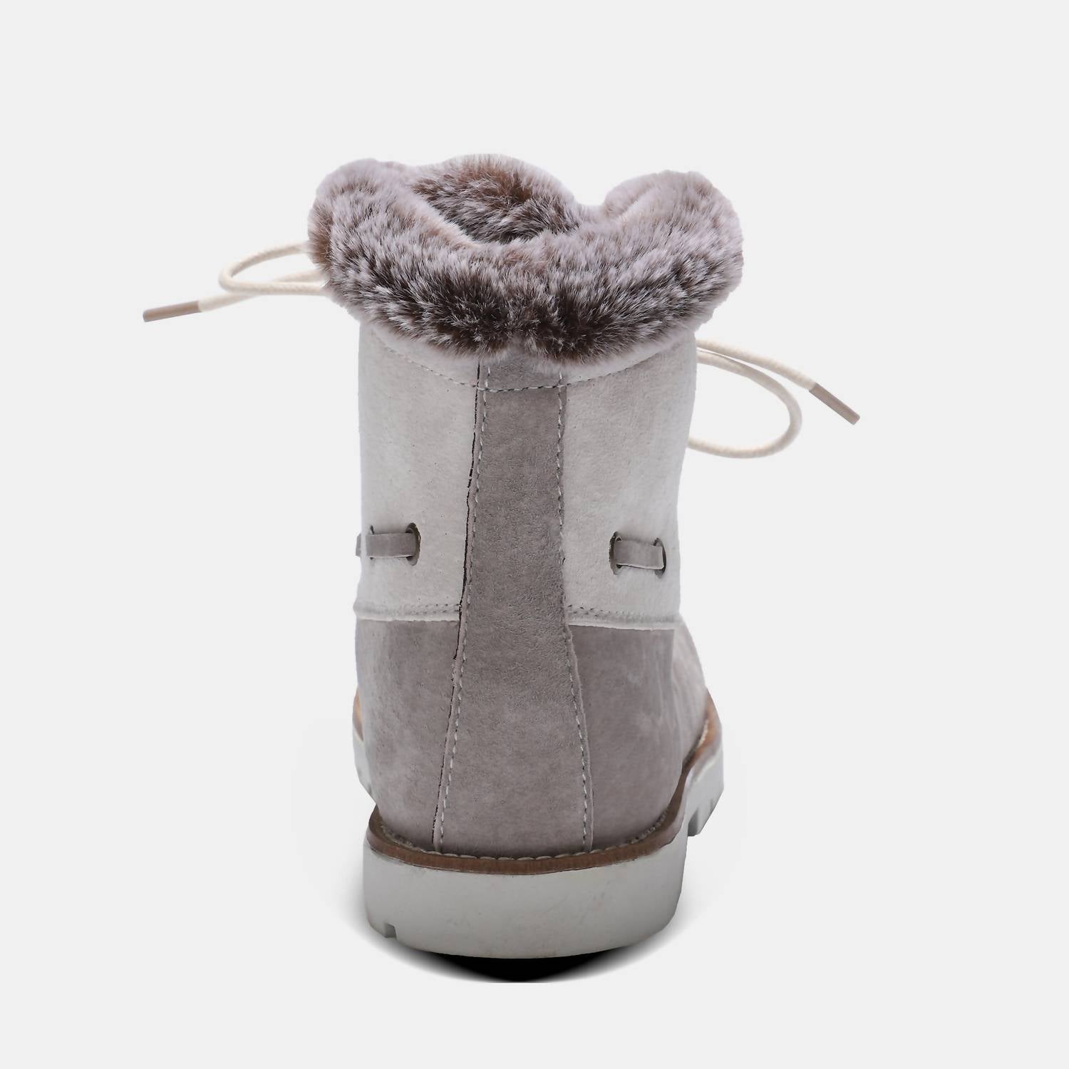 Lamo Women's Autumn Lace Up Boot in white dove - women's shoe - view 6