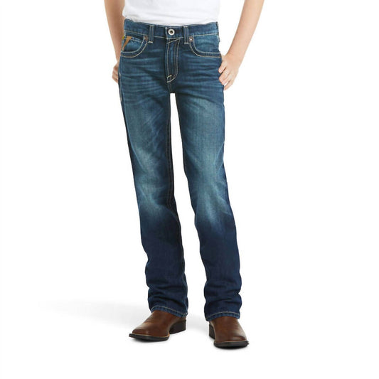 Ariat - BOYS B5 SLIM BOUNDARY STACKABLE STRAIGHT LEG JEAN