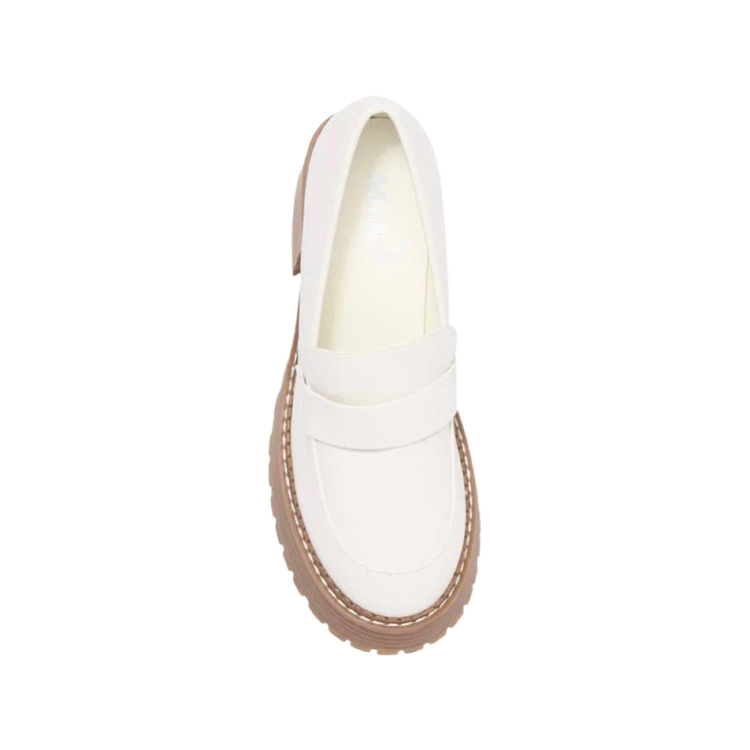 Mia - Women's Platform Dalilah Lug Sole Funky Loafers