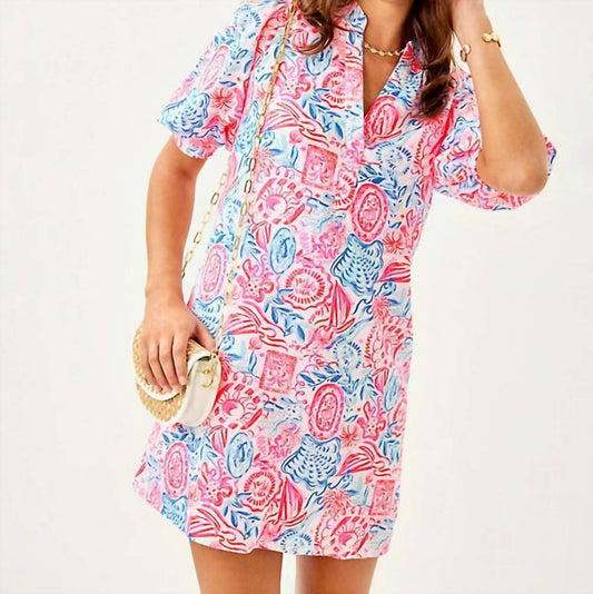 Lilly Pulitzer - Mialeigh Elbow Sleeve Linen Dress