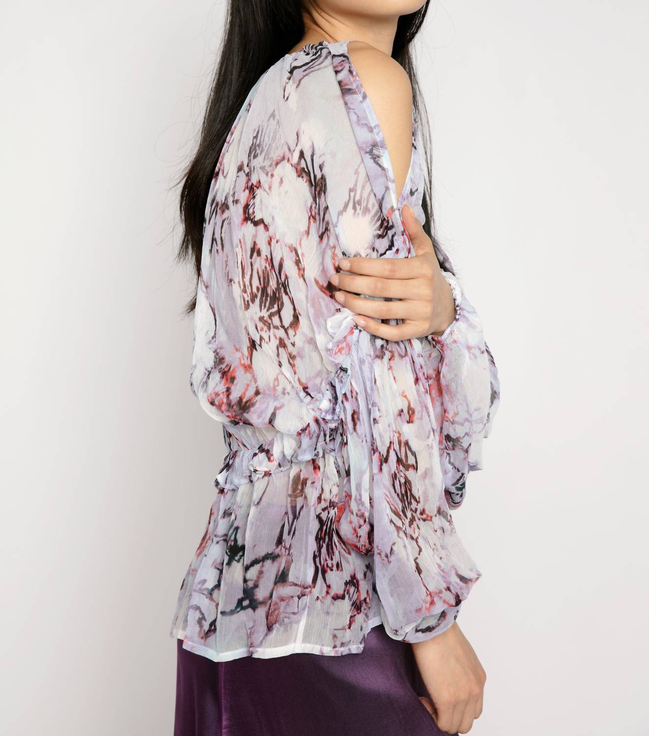 Iro - Jozefa Shoulder Cut-out Blouse