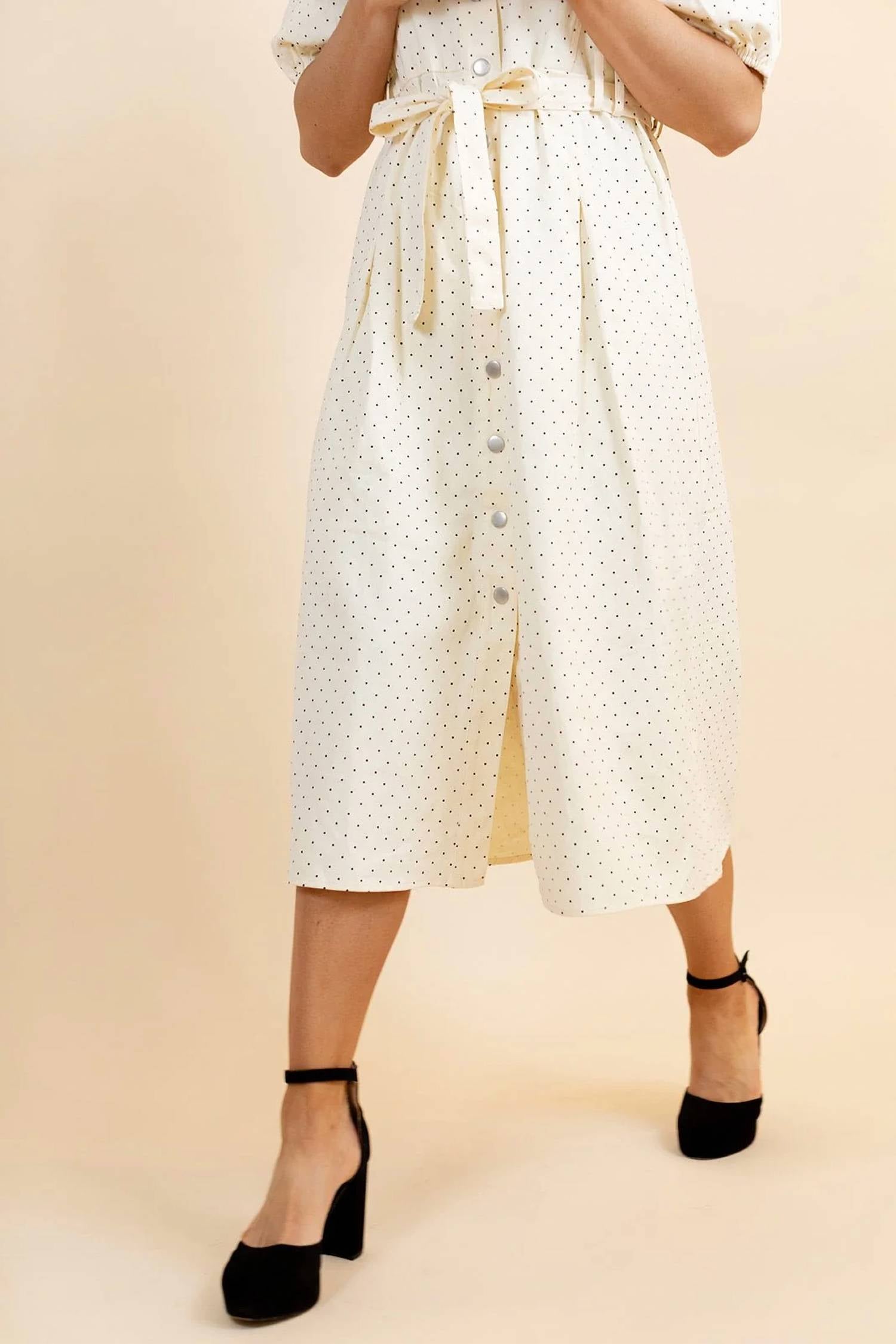 Baevely By Wellmade - Dottie Midi Dress
