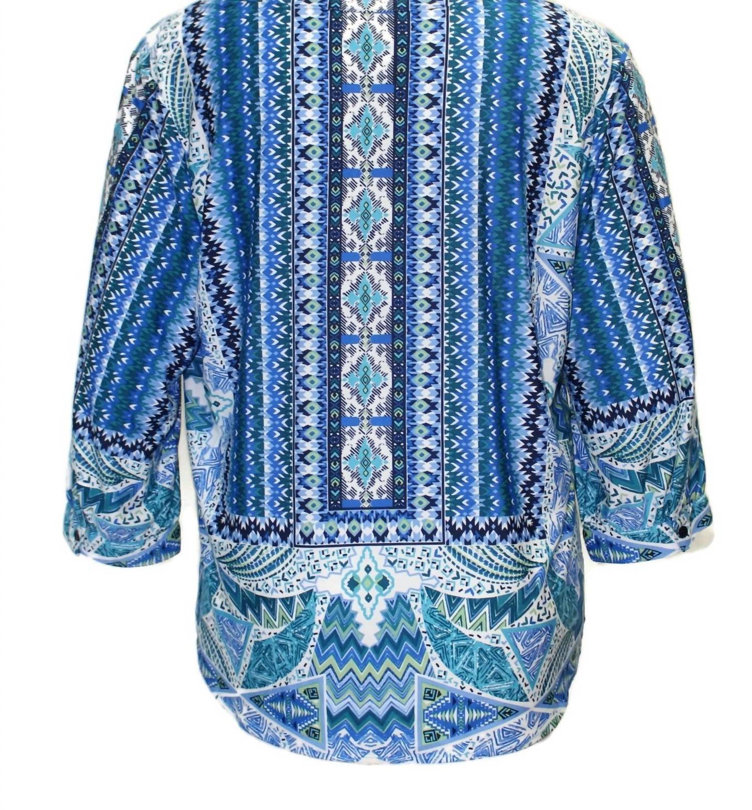 N Touch - Women's Peggi Abstract Print Top