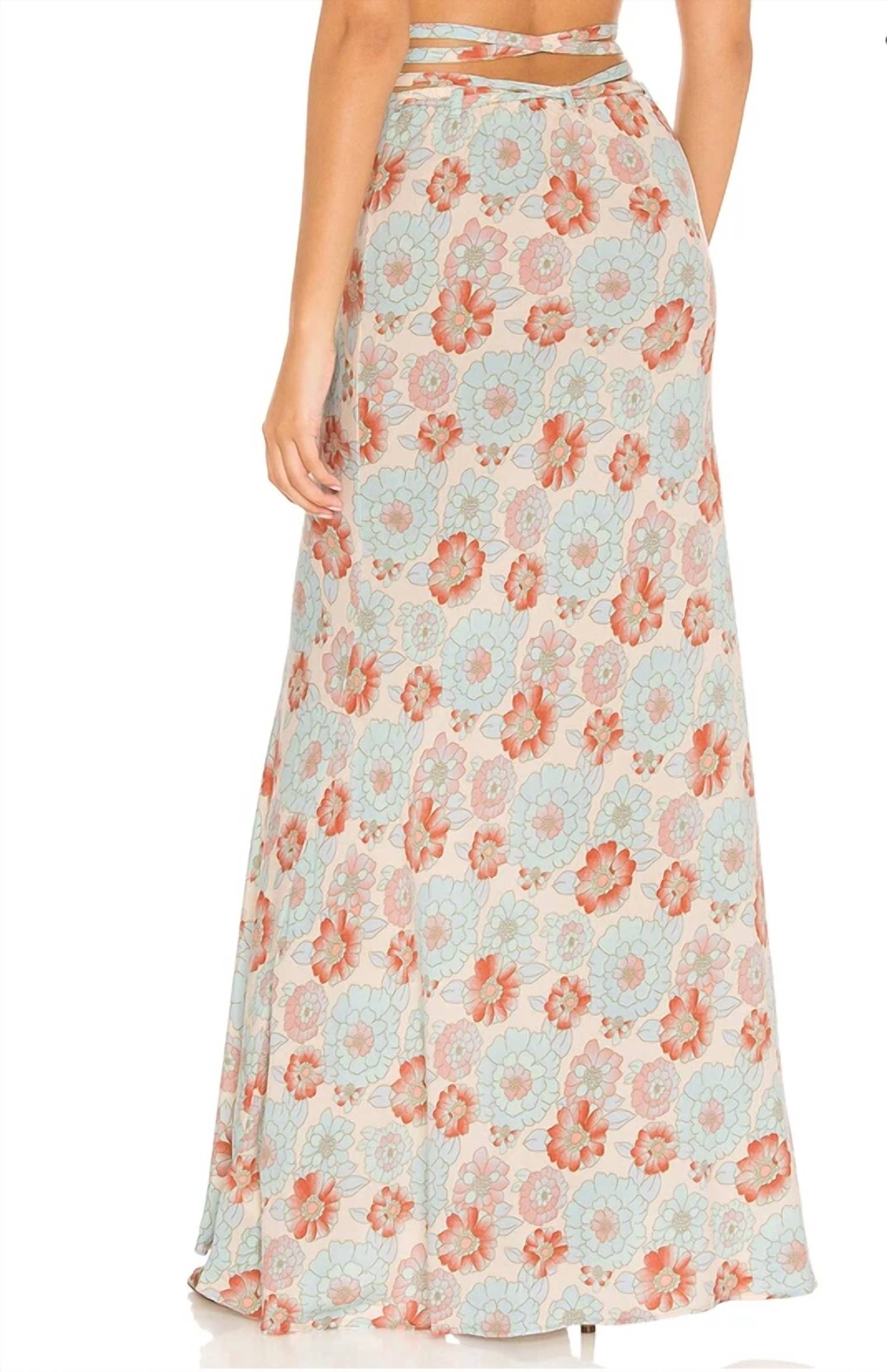 Free People - That's A Wrap Printed Maxi Dress