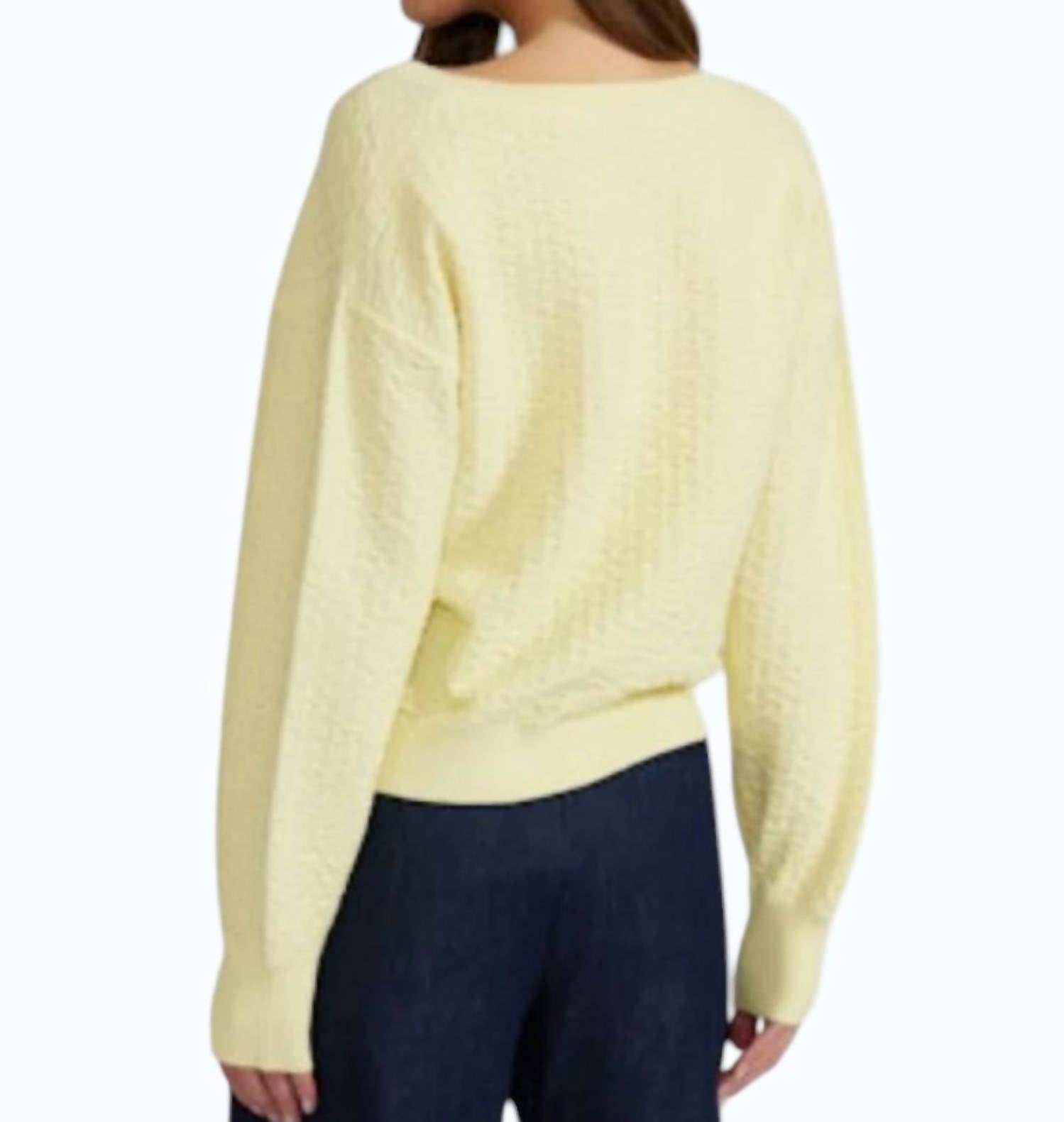 Lucy Paris - Mara Buttery Sweater