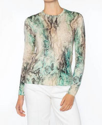 Kinross - Island Skin Print Crew Sweater