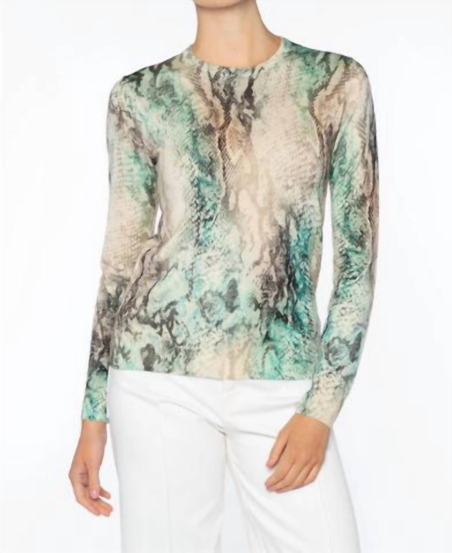 Kinross - Island Skin Print Crew Sweater
