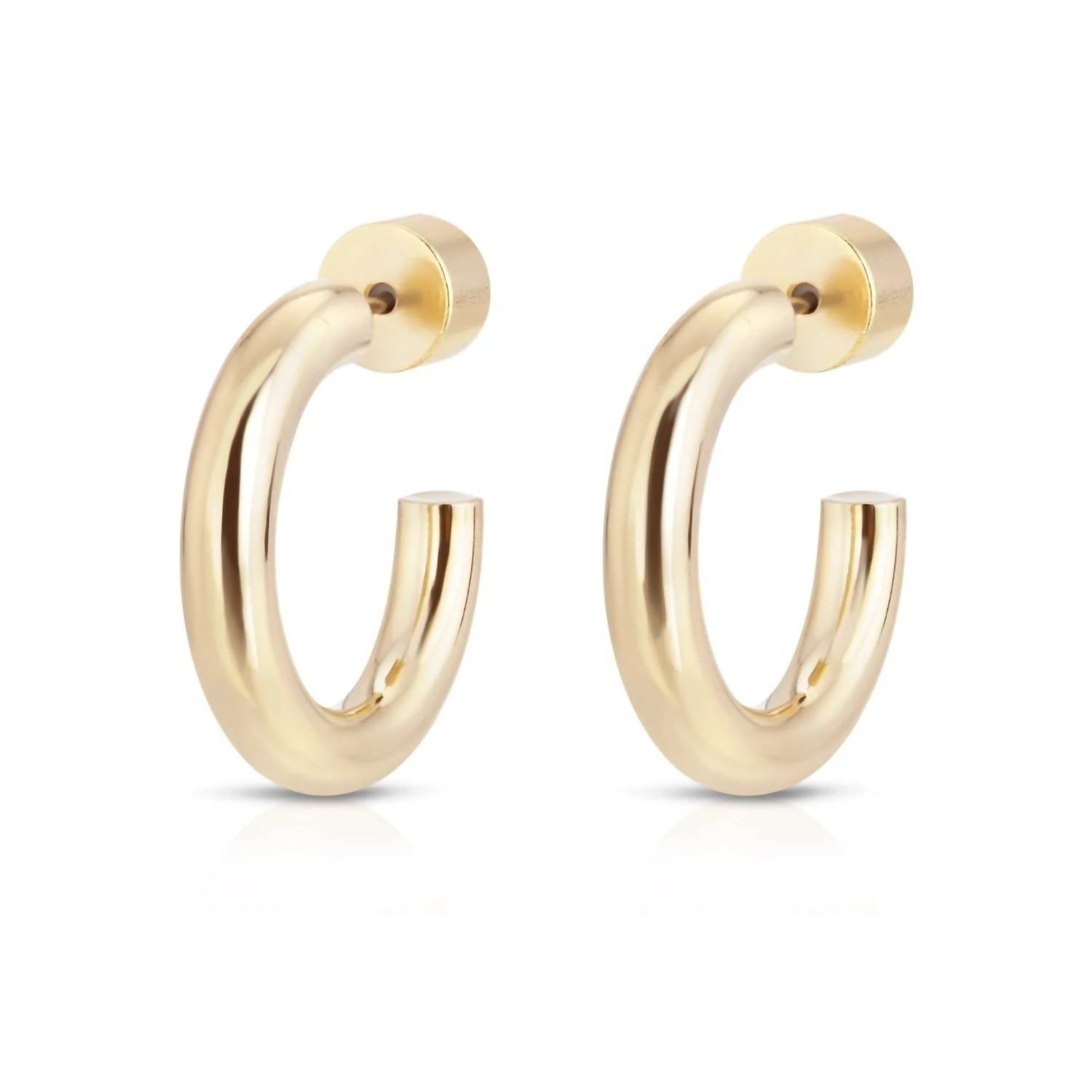 Eklexic - Women's Zo Huggie Hoops