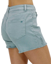 Grace And Lace - Casual Colored Denim Shorts