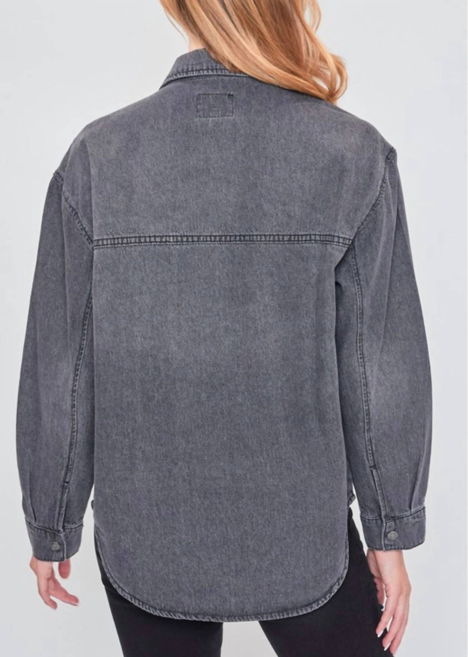 Ymi - Baguette Long Sleeve Denim Shirt