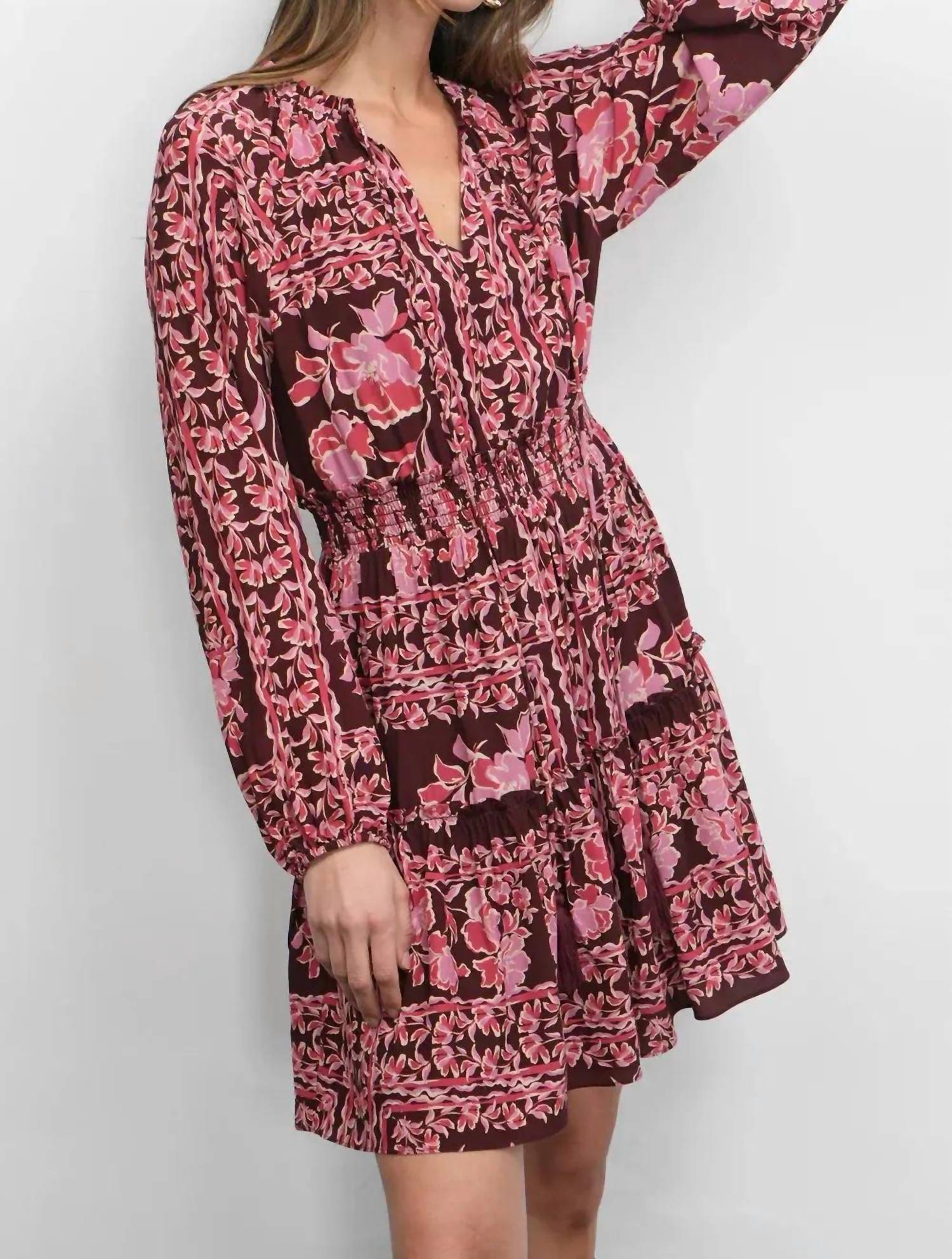 Greylin - Ringo Smocked Mini Dress