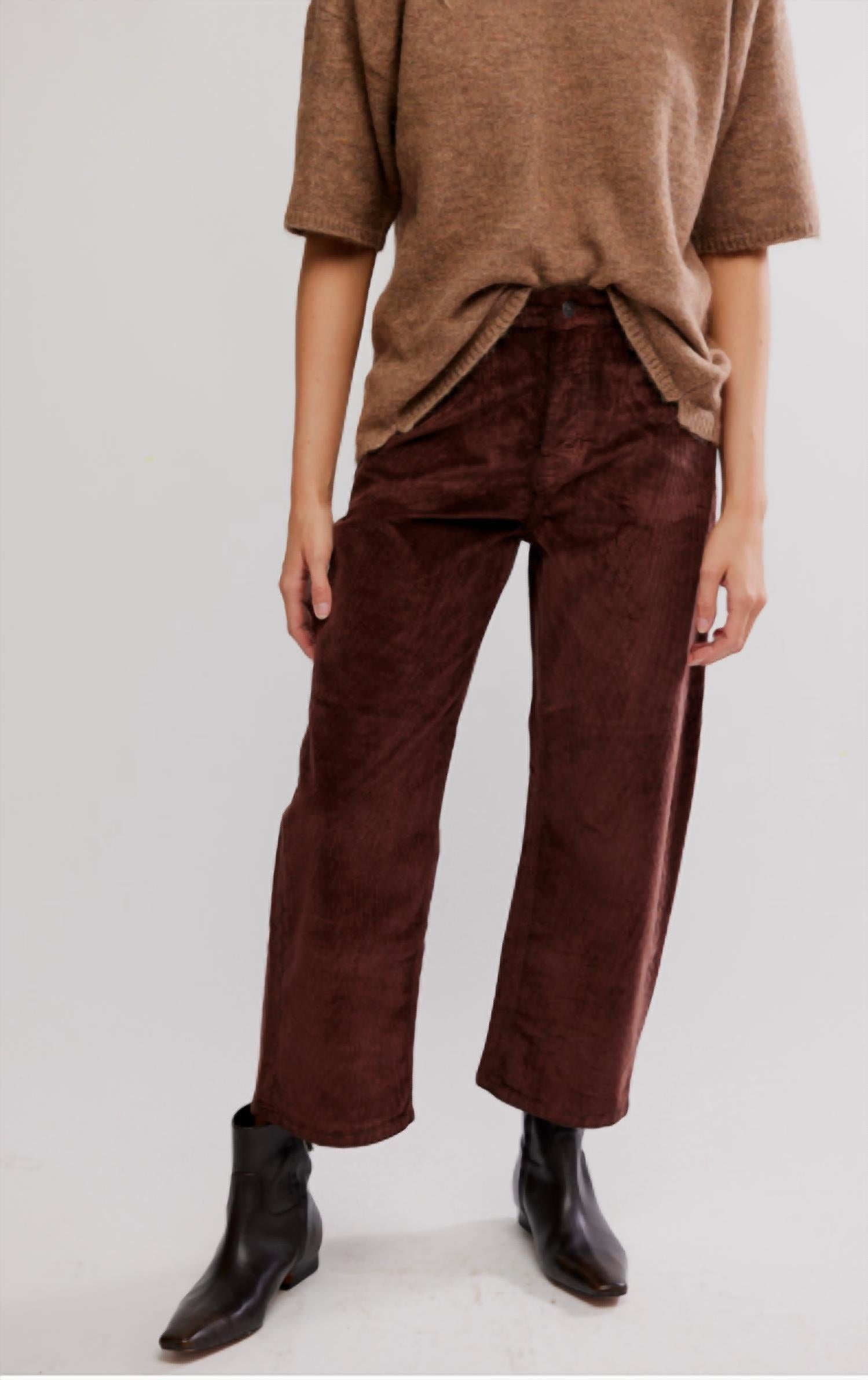 Free People - Deep Trance Cords Barrel Jeans