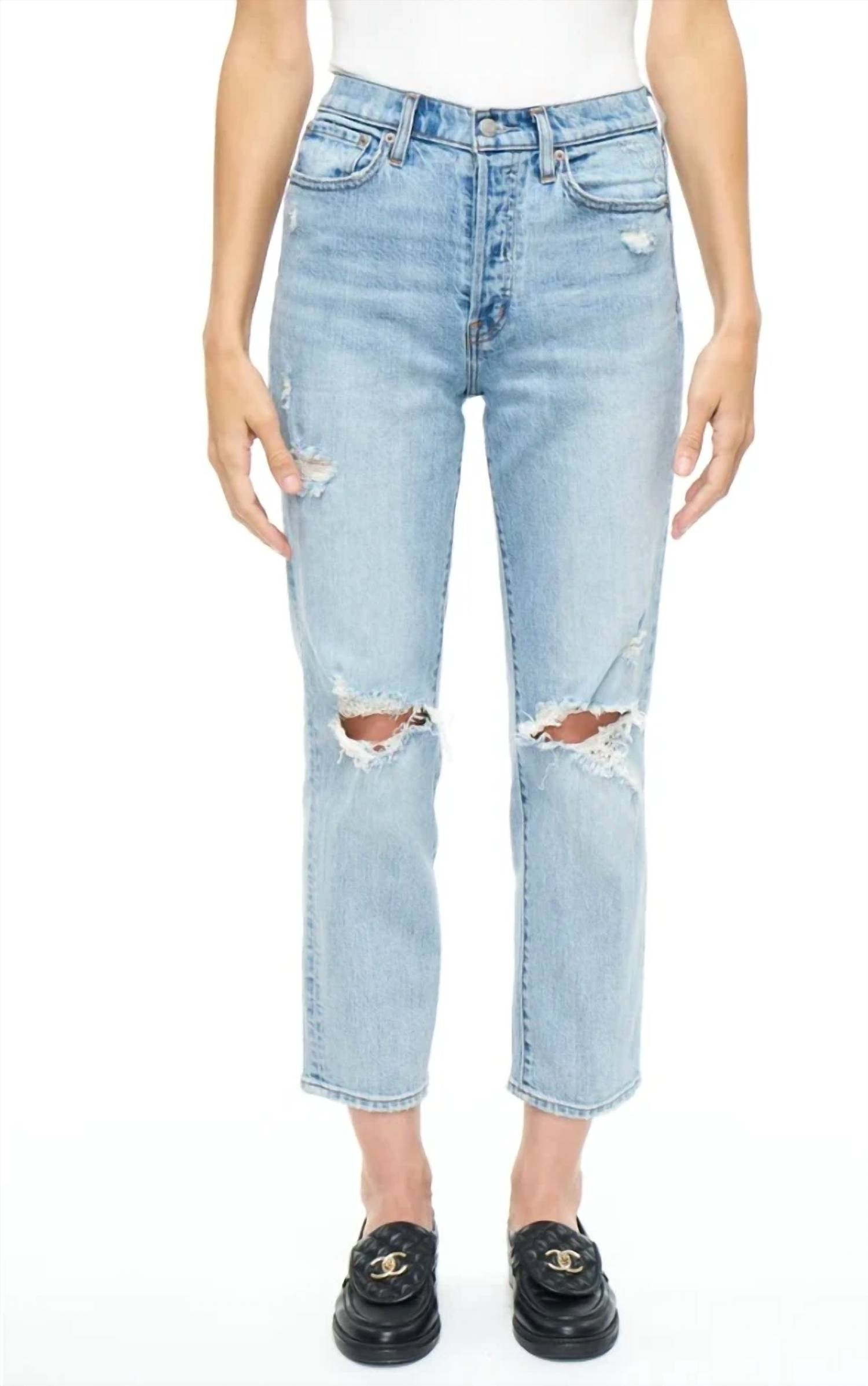 Pistola - Charlie High Rise Classic Straight Ankle Jeans