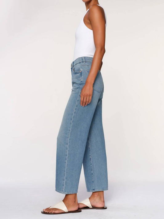 Dl1961 - Women'S - Hepburn Wide Leg High Rise Ankle Jeans