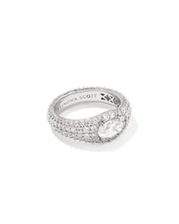 Kendra Scott Women's Bella Band Ring in silver - women's jewelry