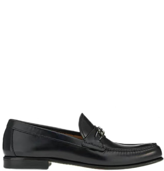 Salvatore Ferragamo - Men's Mathias Leather Gancnini Moccasin