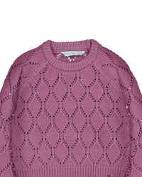 Abel & Lula - Girl's Openwork Glitter Sweater