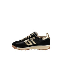 Back 70 Women's Jogger N Sneakers in black gold 1 - women's sneaker - alternate view