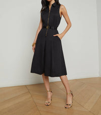 L'Agence - Kylo Belted Midi Shirt Dress