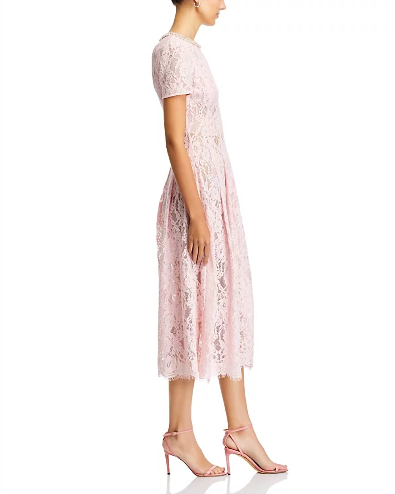 Self-Portrait - Lace Midi Dress