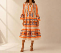 Mystery Resort - Lumière Midi Dress