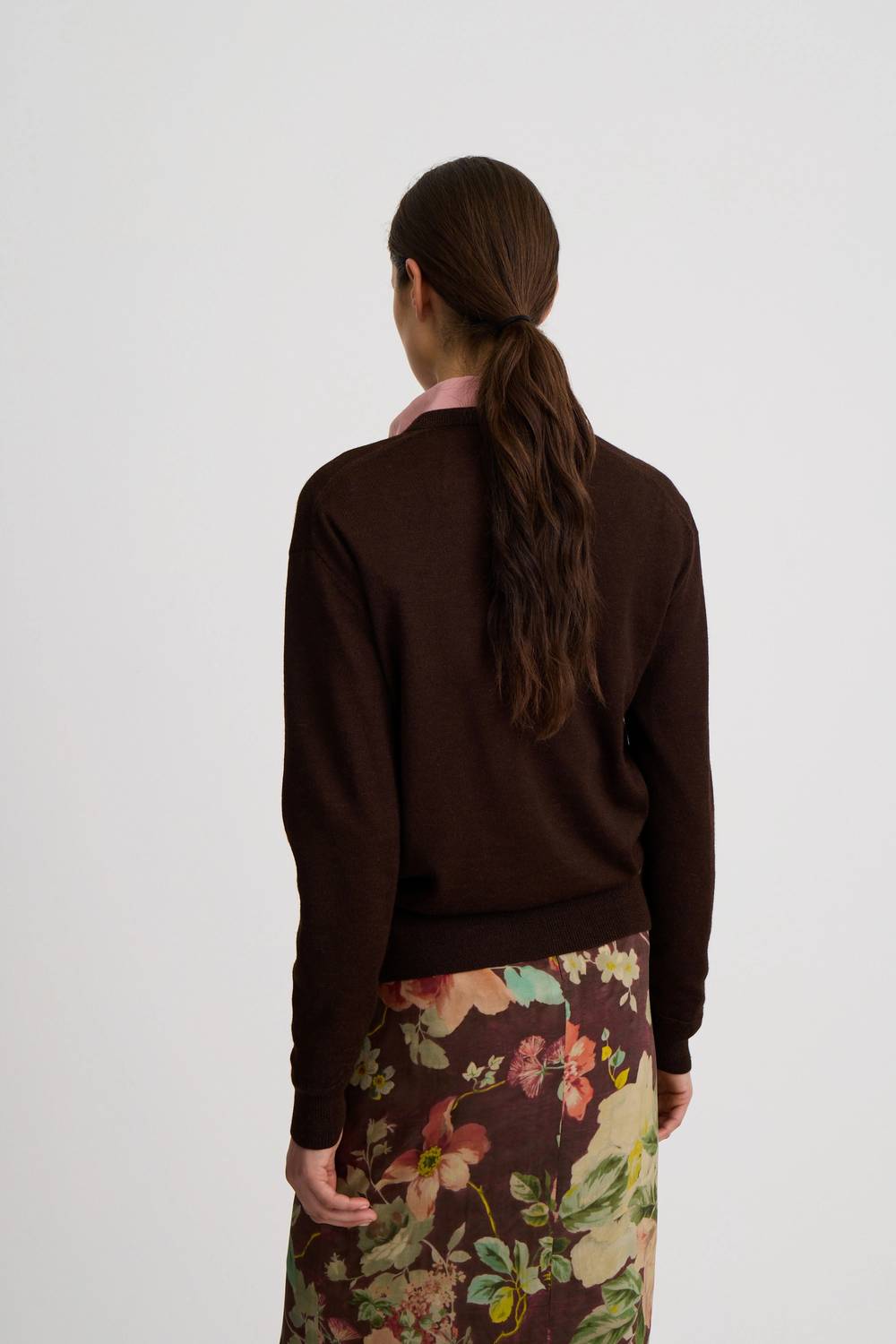 Smythe - Boyfriend V-neck Sweater