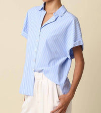 Olivaceous - Virgil Stripe Short Sleeve Shirt