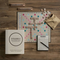 Ws Game Company - Scrabble Spanish Vintage Bookshelf Edition Game