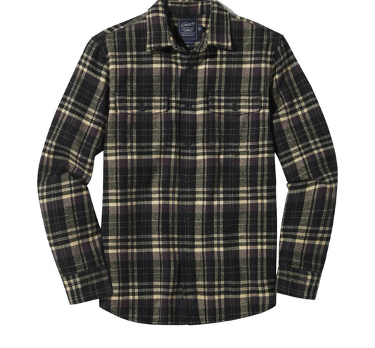 Grayers - Herringbone Heritage Flannel Plaid Shirt