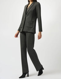 Joseph Ribkoff - Mid-rise Pull On Wide Leg Pants