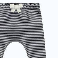 Petit Bateau - Girl's Striped Pantalon Leggings