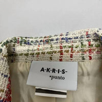 Akris - Women’s Fringe Tweed Blazer Jacket