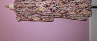 TCEC Printed Midi Dress in taupe - women's dress - alternate view