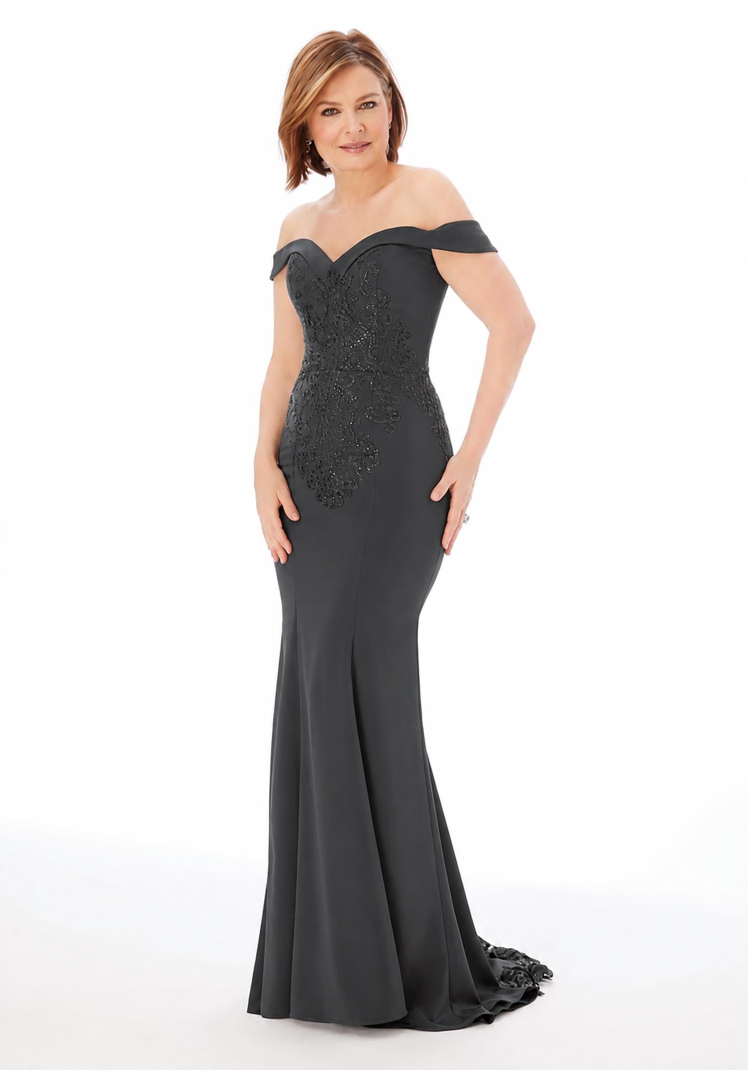 Morilee - Off The Shoulder Mermaid Gown
