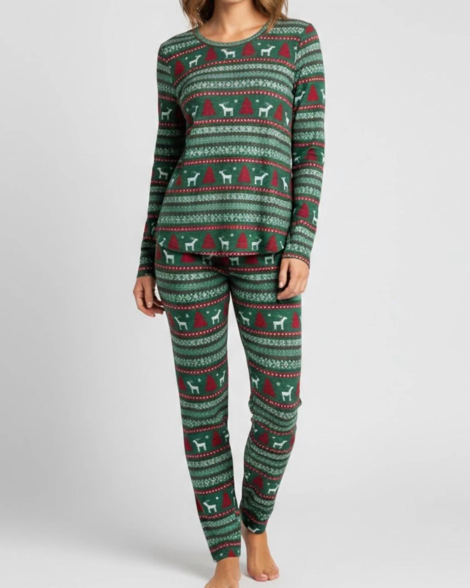 Posh Peanut - Women’s Fair Isle Set