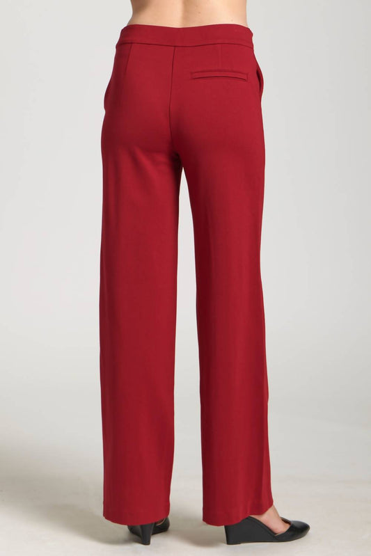 Apny - Pin Tucked Zip Pant