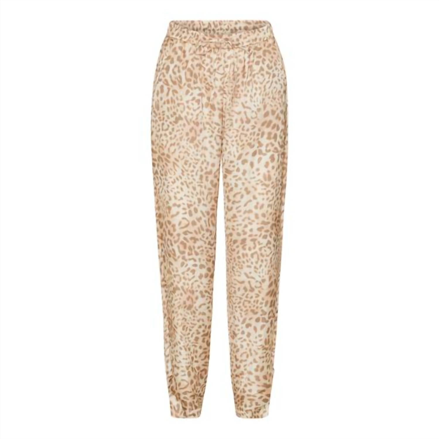 Karmamia Women's Cora Pants in blush leo - women's pants