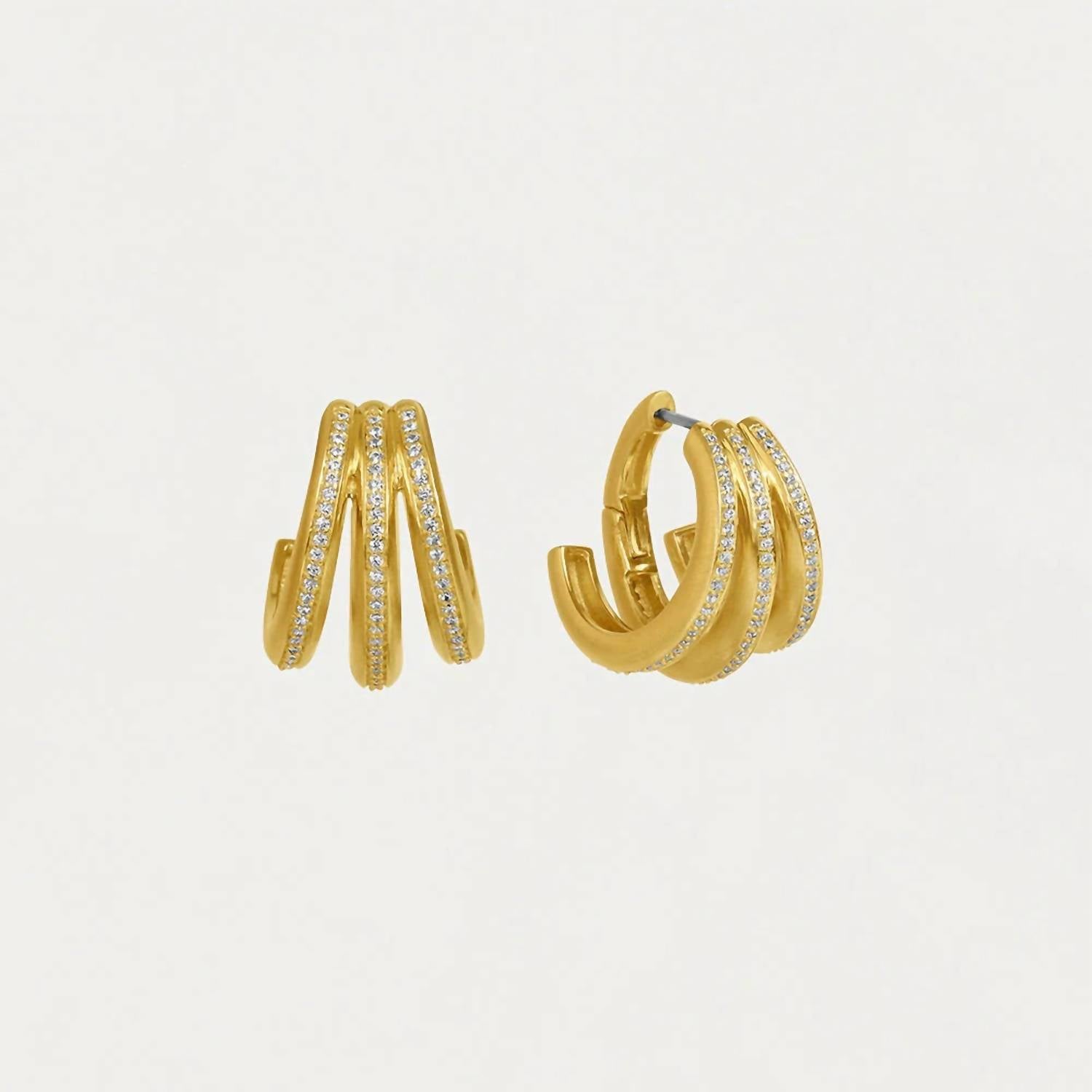 Dean Davidson - Women's Dauphine Pave Hoop Earrings