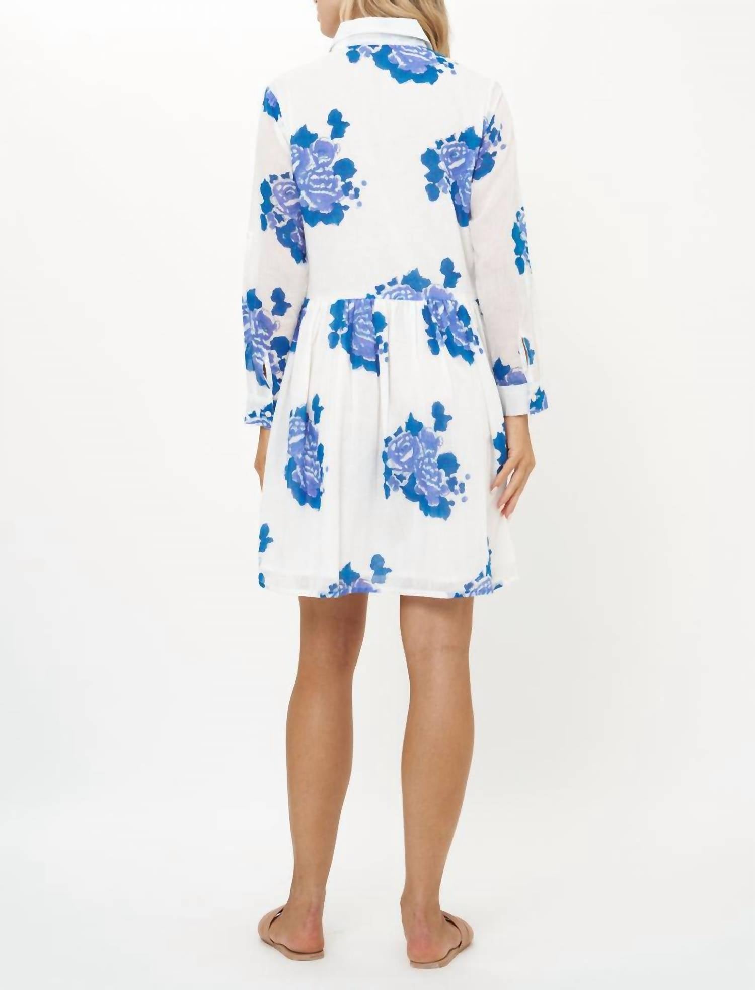 Oliphant - Long Sleeve Shirt Dress Mini Dress