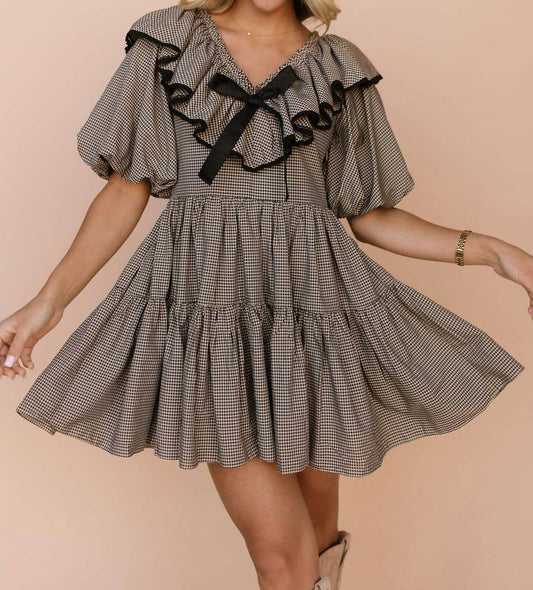 Sophie The Label - Grace Gingham Mini Dress