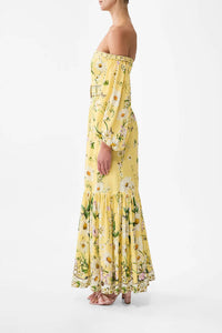 Camilla - Puff Sleeve Corset Dress