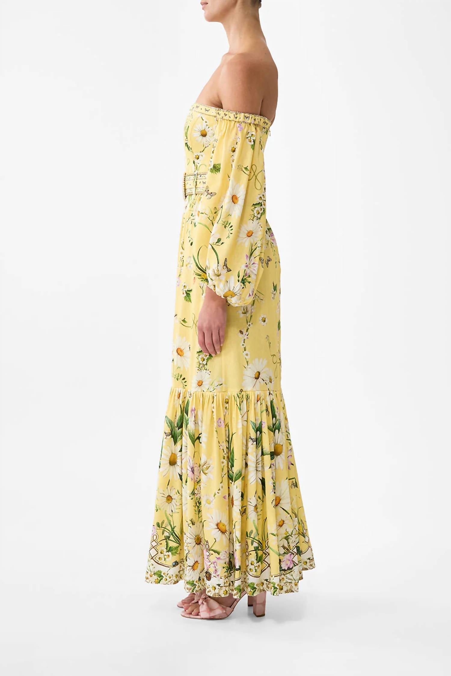 Camilla - Puff Sleeve Corset Dress