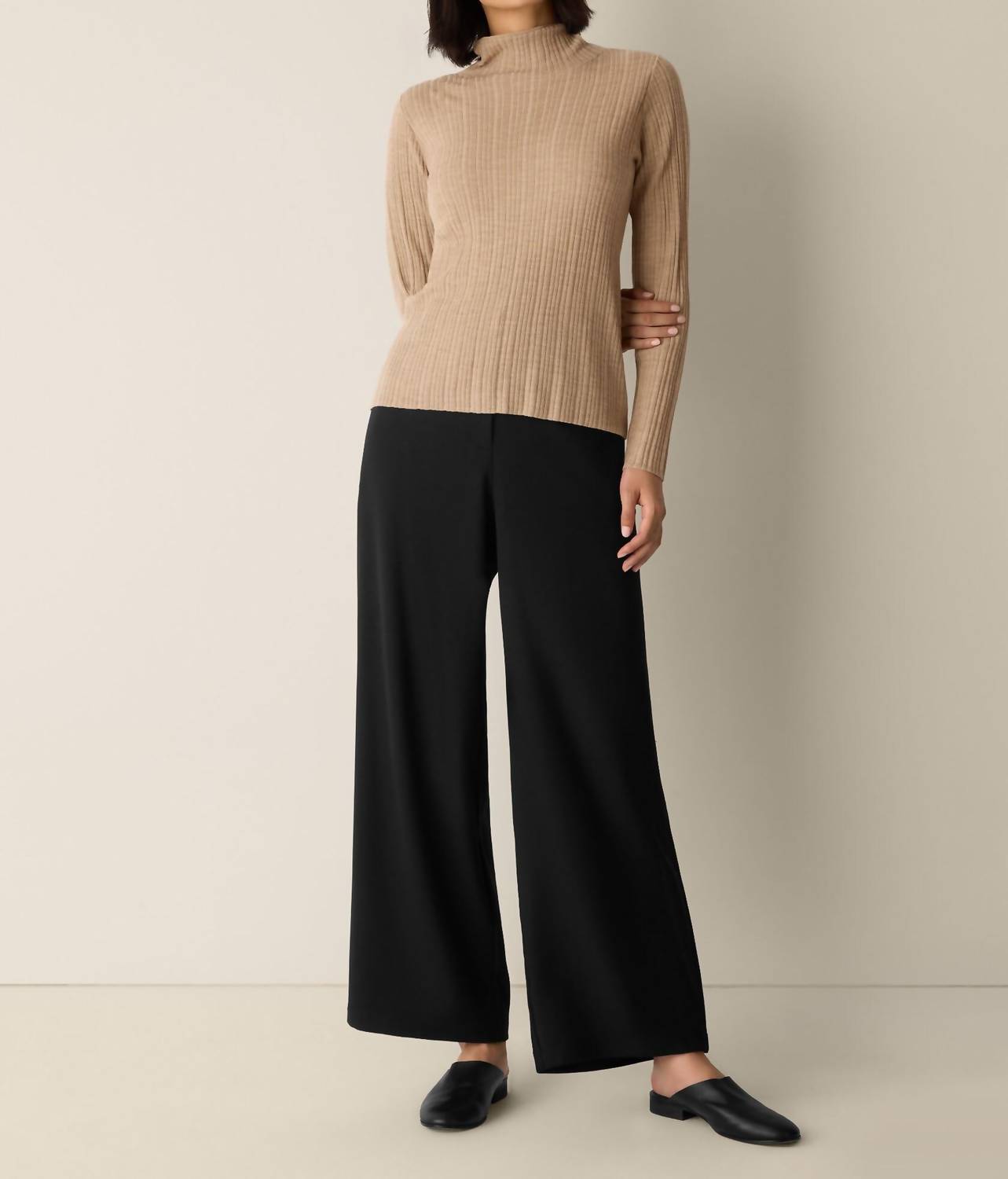 Eileen Fisher - Superfine Merino Turtleneck Sweater