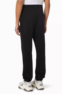 Amiri Leopard Applique Sweatpants in black - men's pants - alternate view