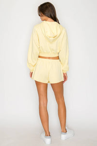 Knit Riot - Cove Crop Zip Hoodie