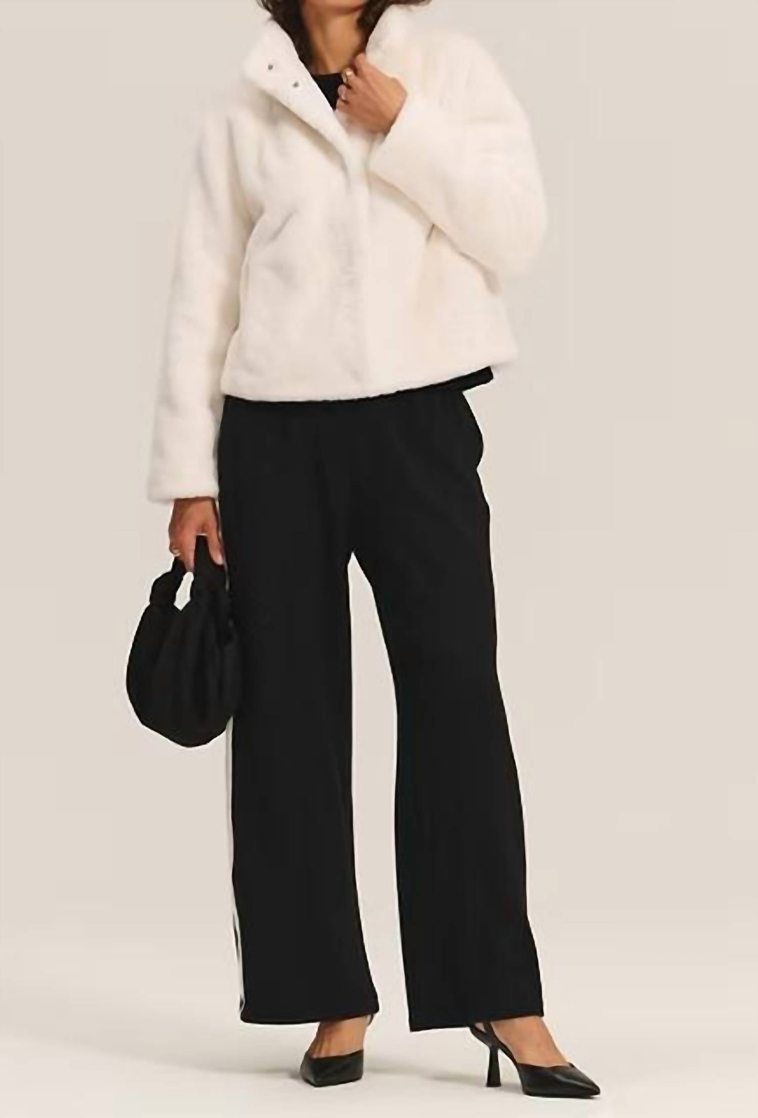 Velvet by Graham & Spencer Sheena Faux Fur Jacket in winter - women's jacket
