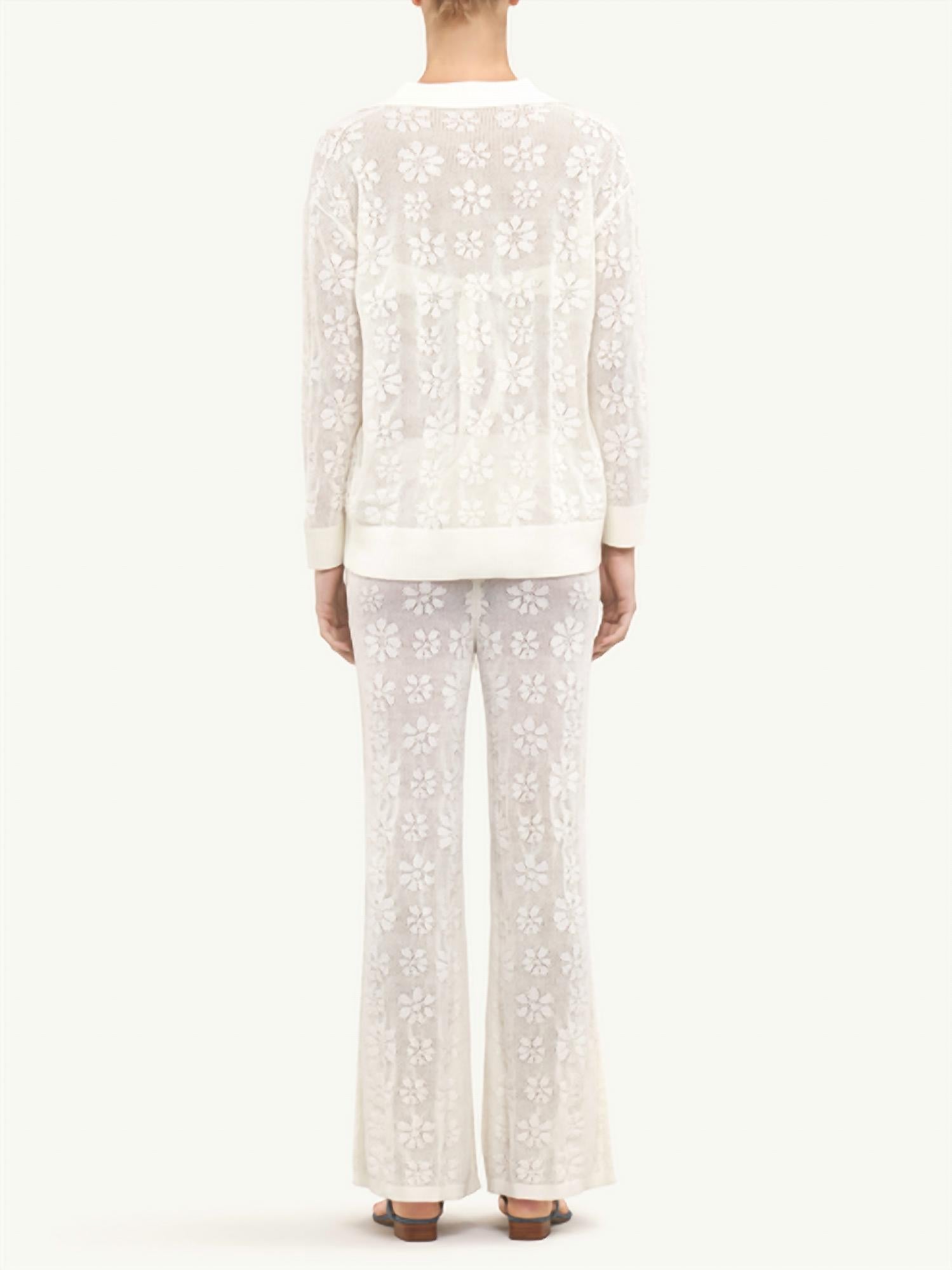 Asta Resort - Delilah Crochet Pant