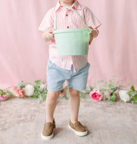 Me & Henry - Kid's Double Stripe Woven Shirt