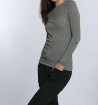 Label+Thread - Women's Solid Merino Crew Top